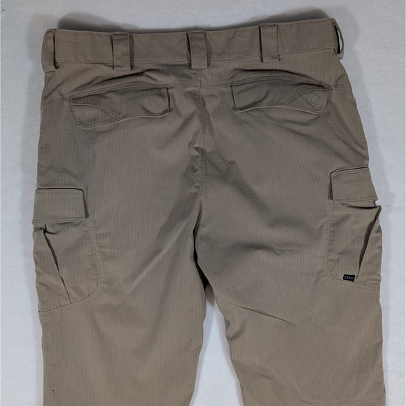 511 5.11 Tactical Stryke Pants Pant Men 38x34 Beige Tan Gorp Utility Knee Flex - Picture 4 of 9